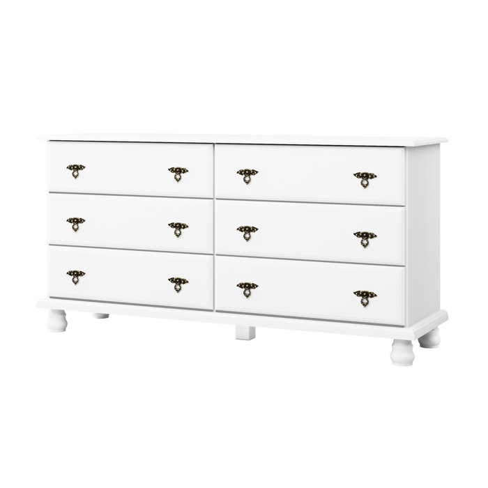 Alcott Hill® Abbondanzio 6 Drawer Dresser Wayfair